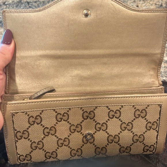 Gucci Beige and Brown Wallet - Picture 4 of 9
